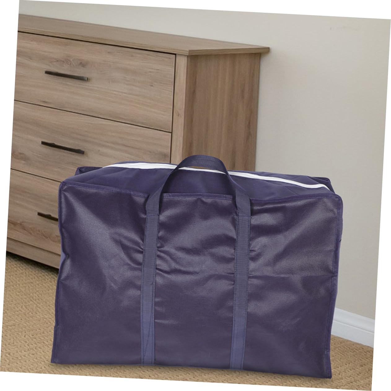 Toddmomy Outdoor-Camping-Reise-Aufbewahrungstasche aufbewahrungssack Storage Pockets Garment Bag Umzugslagerungstasche Reisetasche Vlies Tragetasche für Outdoor-Kleidung Stepptasche