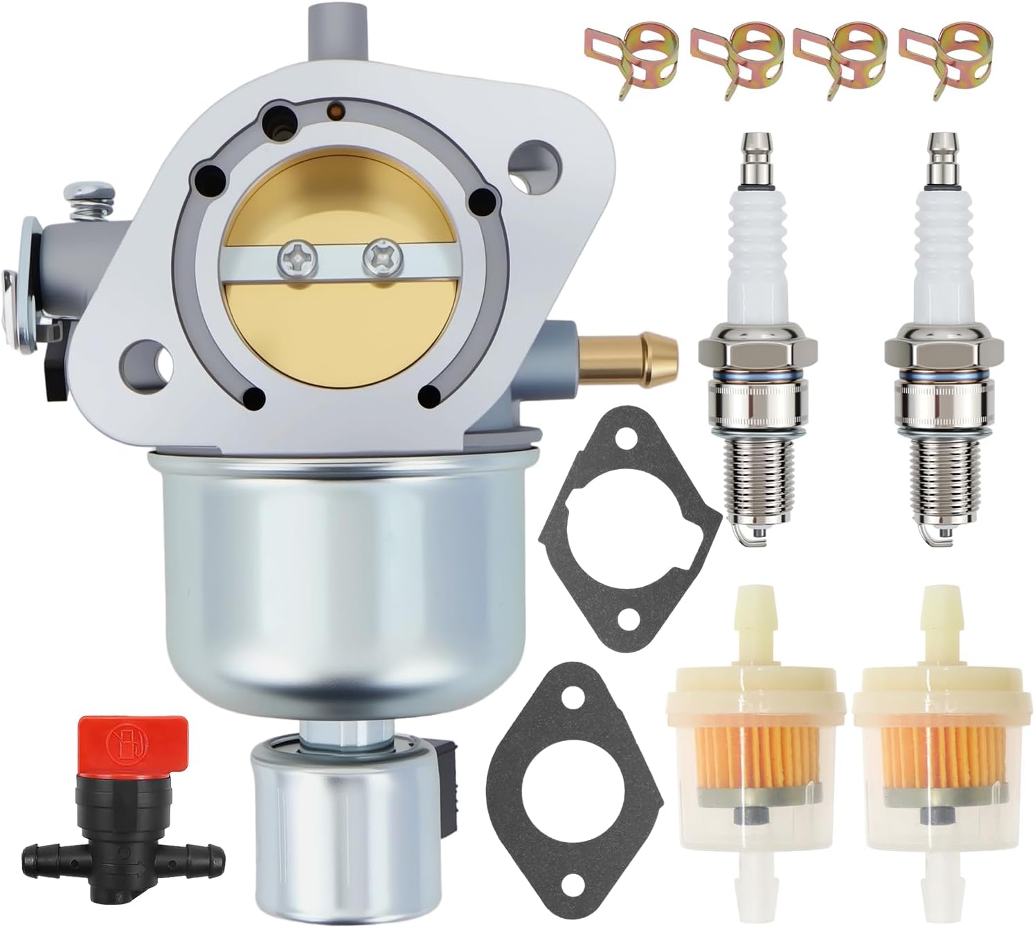 Autu Parts FR691V Carburetor Compatible with Kawasaki FR691V FS691V Cub Cadet ZTZT2 RZT50 John Deere X320 X380 X324 Husqvarna Z254f Toro SS-5000 SS-5050 Lawn Mower