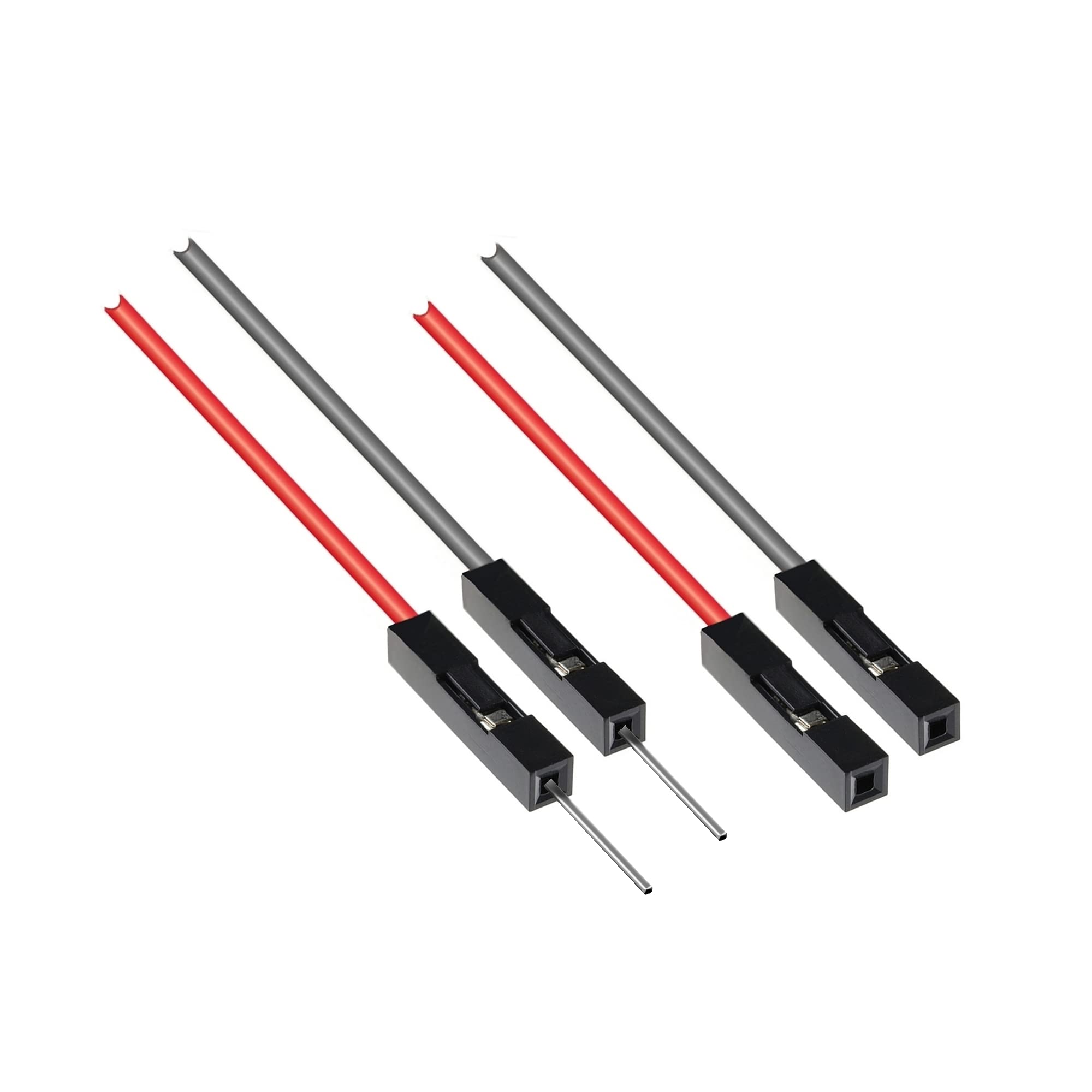 e4u Quality 1 Pin Jumper Wires Male To Female 12” Long Red + Black – 10 Pairs (B09WHWYSN3) Amazon Price History, Amazon Price Tracker
