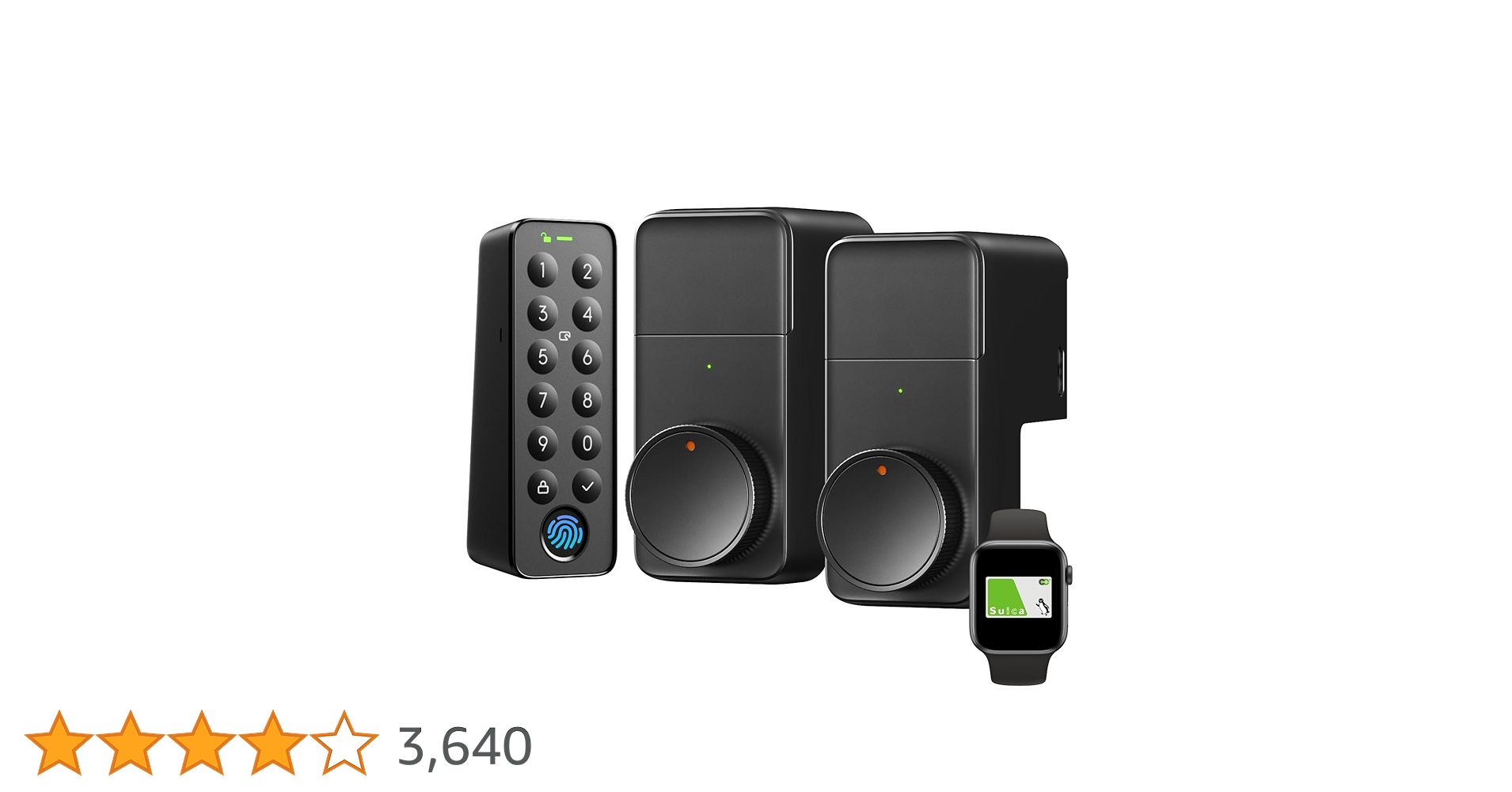 SwitchBot スマートロック プロ2台、指紋認証パッド1台、他 Switchbot ロックPro 2台+指紋認証パッドセット