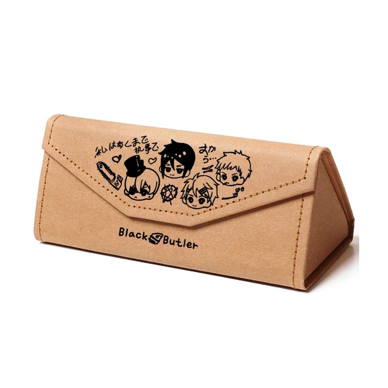 Amazon.co.jp: SANCAK 黒執事 メガネケース ペンケース セバスチャン