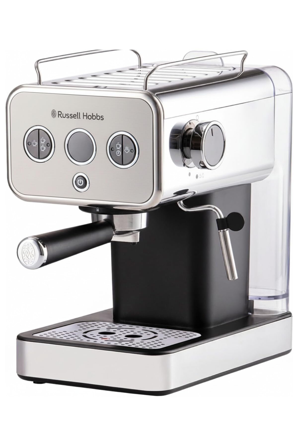 Russell Hobbs Distinctions Titanium, machine expresso, 15 bars, LED