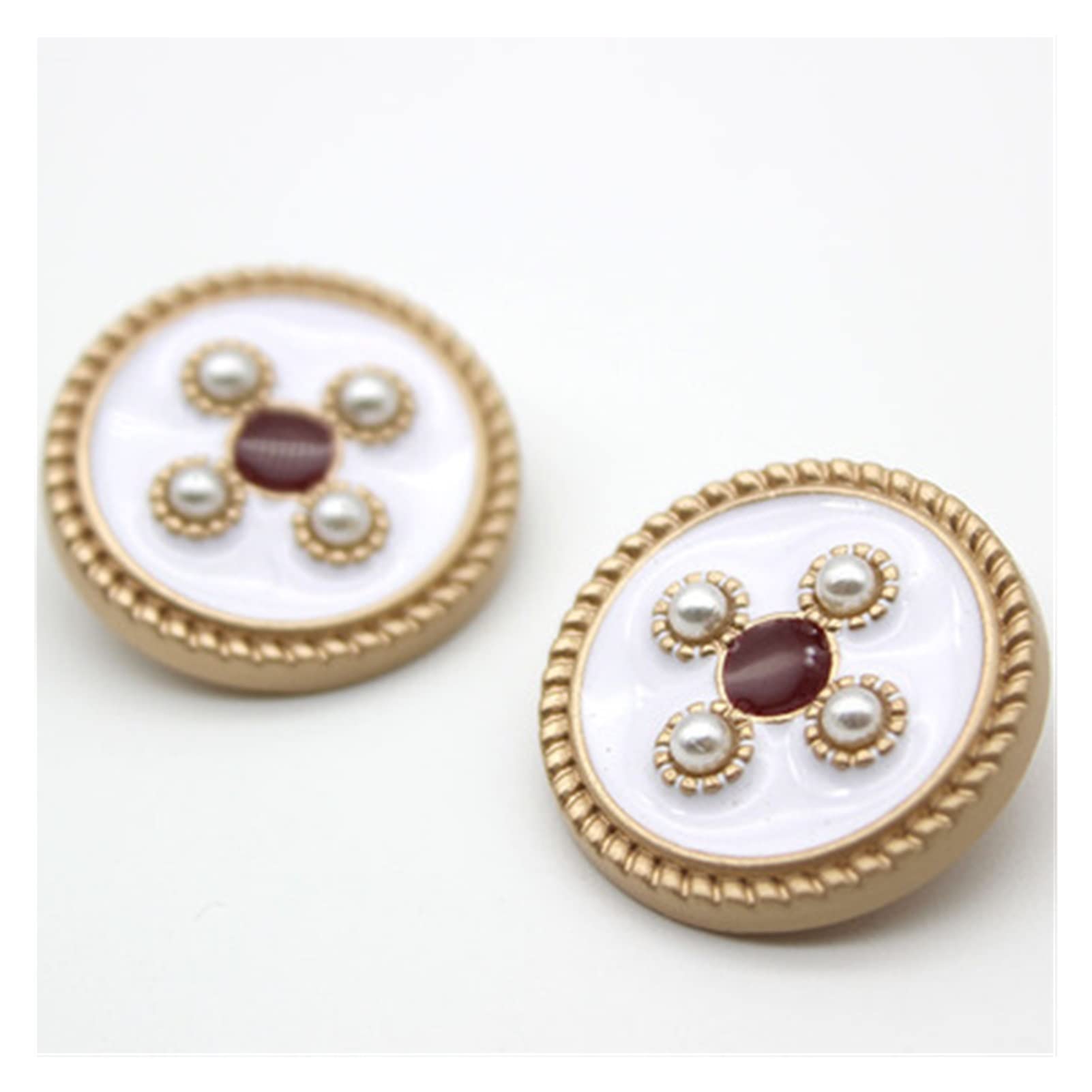Boutons vintage de 25mm pour personnaliser vos vêtements et ateliers couture DIY