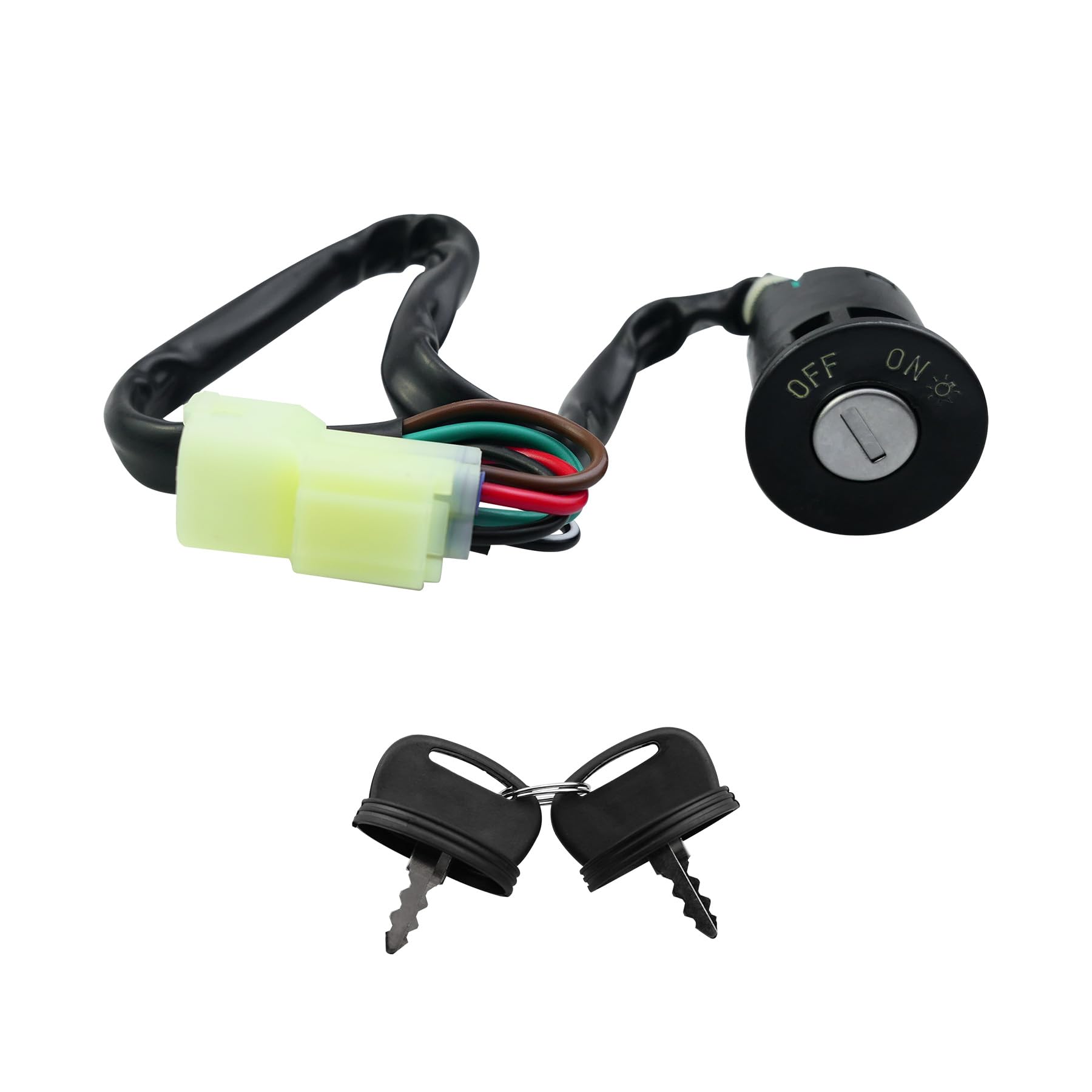 Ignition Switch Ignition Key Switch Lock Fit for Kymco ATV MXU 50 150 for Arctic Cat Utility 150 2x4 2009-2019 Replace 35010-LCA4-90A 35010-LCA4-9V0