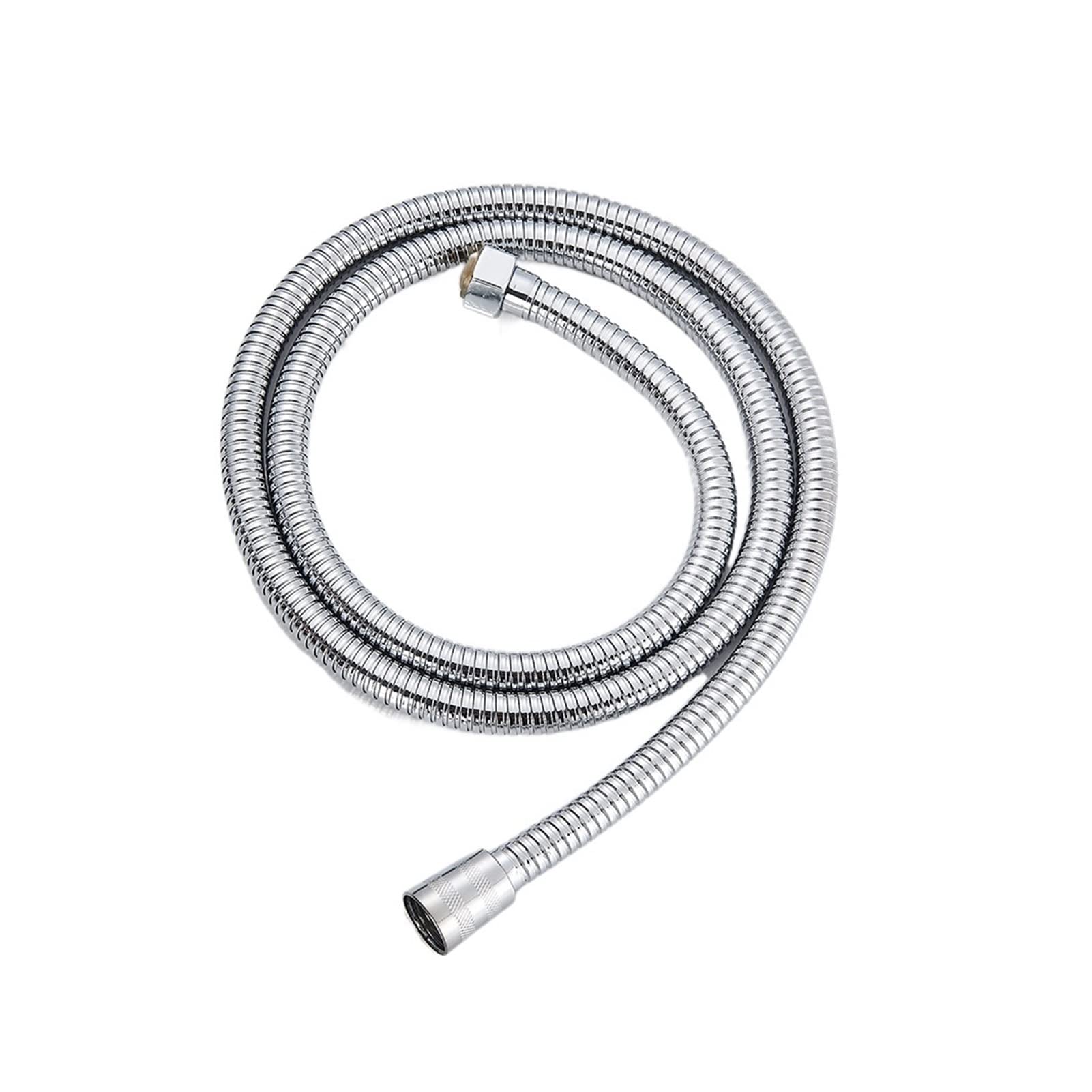 tubo doccia di ricambio, Flessibili doccia senza pieghe Tubo flessibile da 59 pollici for soffione doccia portatile Tubo flessibile sostitutivo for doccia Flessibile in acciaio inossidabile Anti-torsi