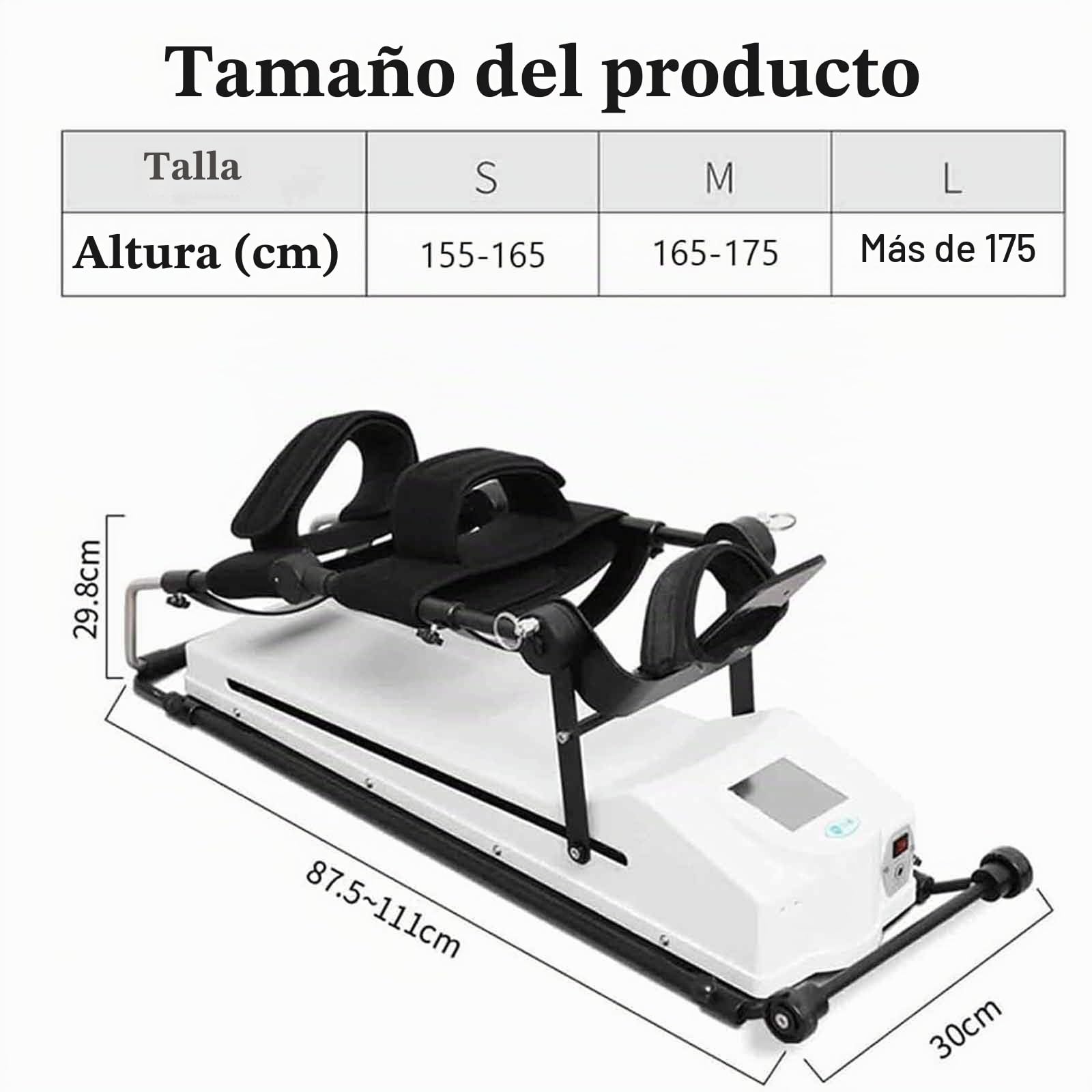 Entrenador Eléctrico De Rehabilitación De Rodilla Con Pantalla Ajustable De 0 A 120°, Dispositivo Rehabilitación De Articulaciones De Miembros Inferiores, Para Rigidez Articular,165CM