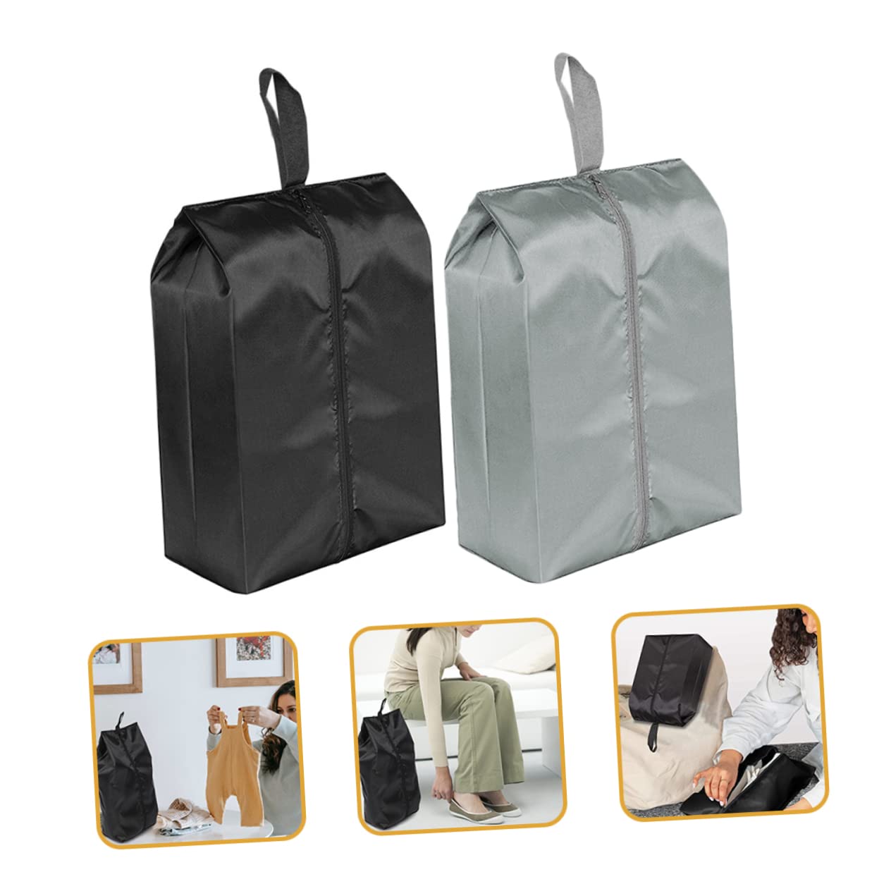 8pezzi Borse Da Viaggio Per Scarpe Da Oxford Organizer Per Scarpe Con Chiusura Cerniera Per Sneakers e Sandali