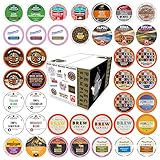 Coffee Pods Variety Pack Sampler, Coffee Lovers Single-Serve Coffee Capsules & Pods For Keurig K Cup...