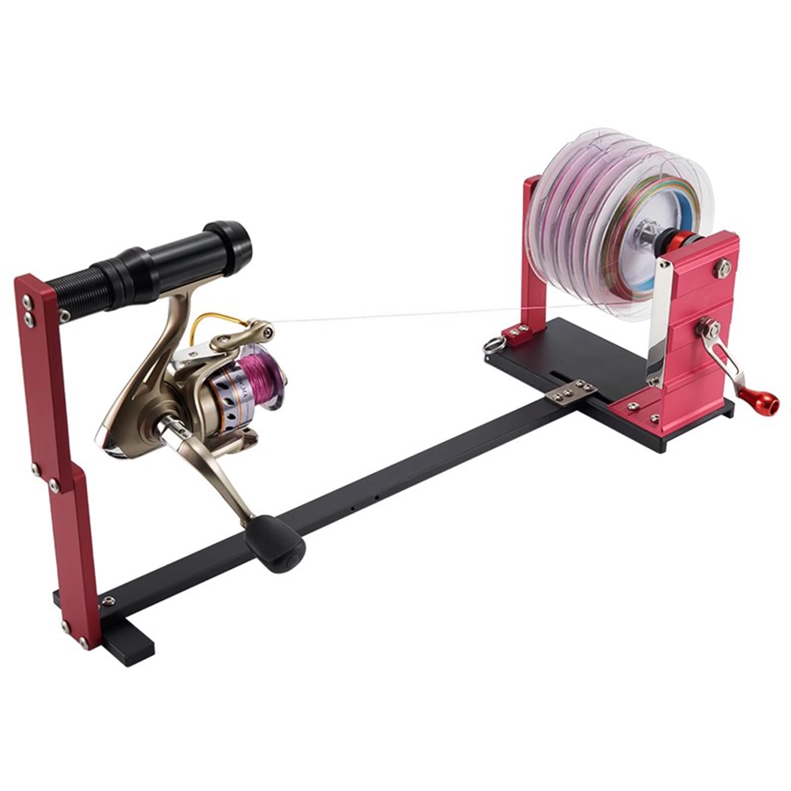 Enrouleur De Ligne De Pêche, Station D'enroulement De Moulinet De Pêche Portable, Longueur De Bobine 120 Mm, Pas De Torsion De Ligne, Fonctionnement À Une Main