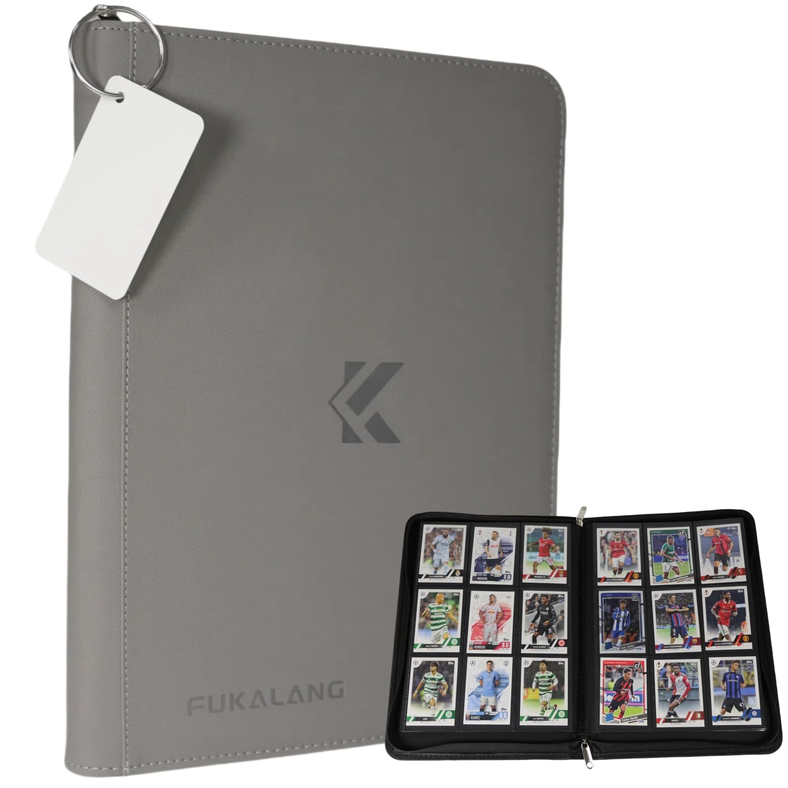 Amazon.com: Trading Card Binder 9 Pocket with Premium Metal
