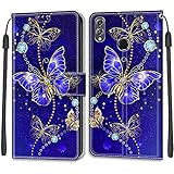 Handyhülle für Huawei Honor 8X Hülle Premium Lederhülle Klappbar Flip Hülle Tasche Magnet Kartenfach Standfunktion Schutzhülle für Huawei V10 Lite/Honor 8X