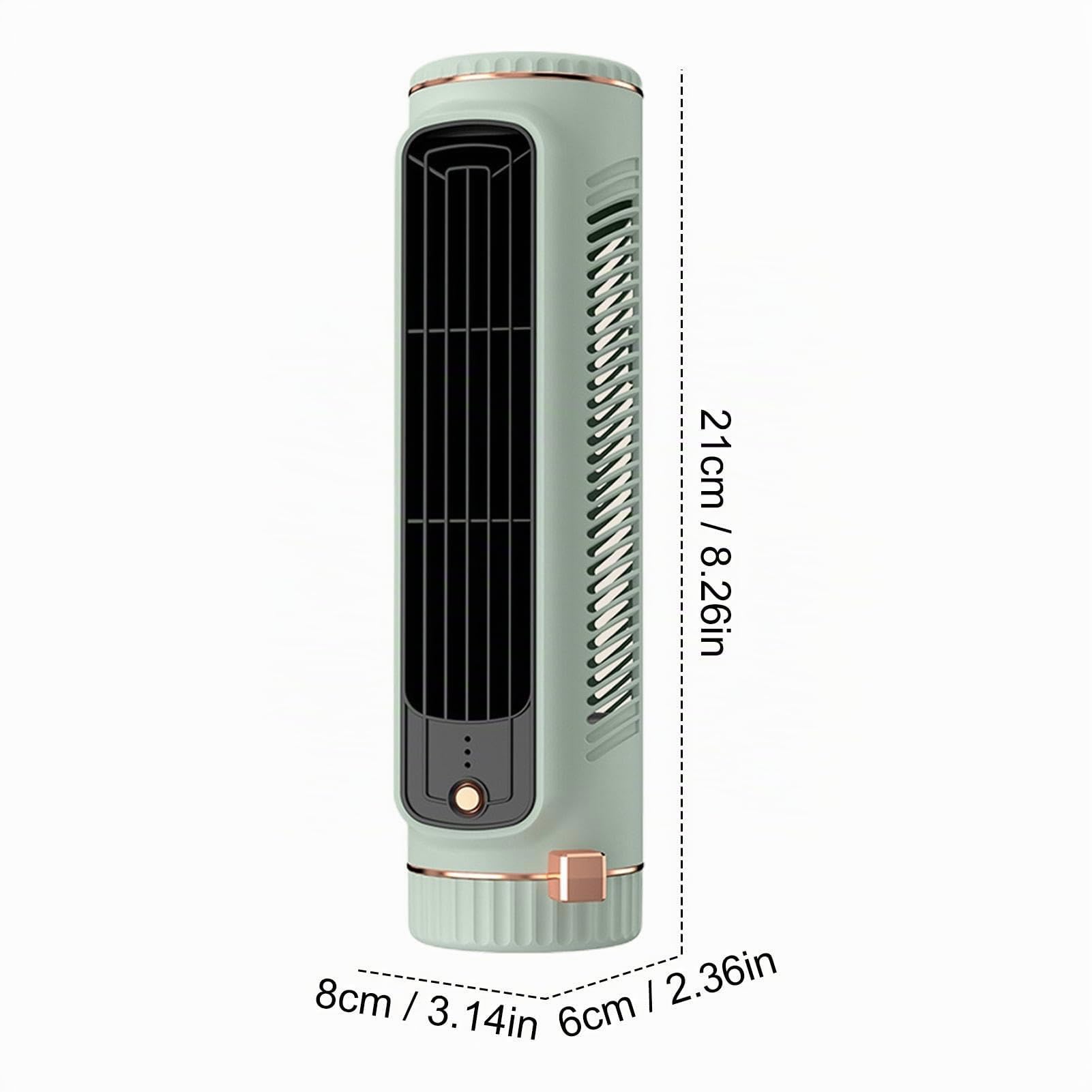 Outfany Lot de 2 ventilateurs de refroidissement Libiyis pour chambre à | coucher, bureau, cuisine, salle de bain