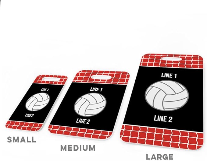personalized volleyball bolsa