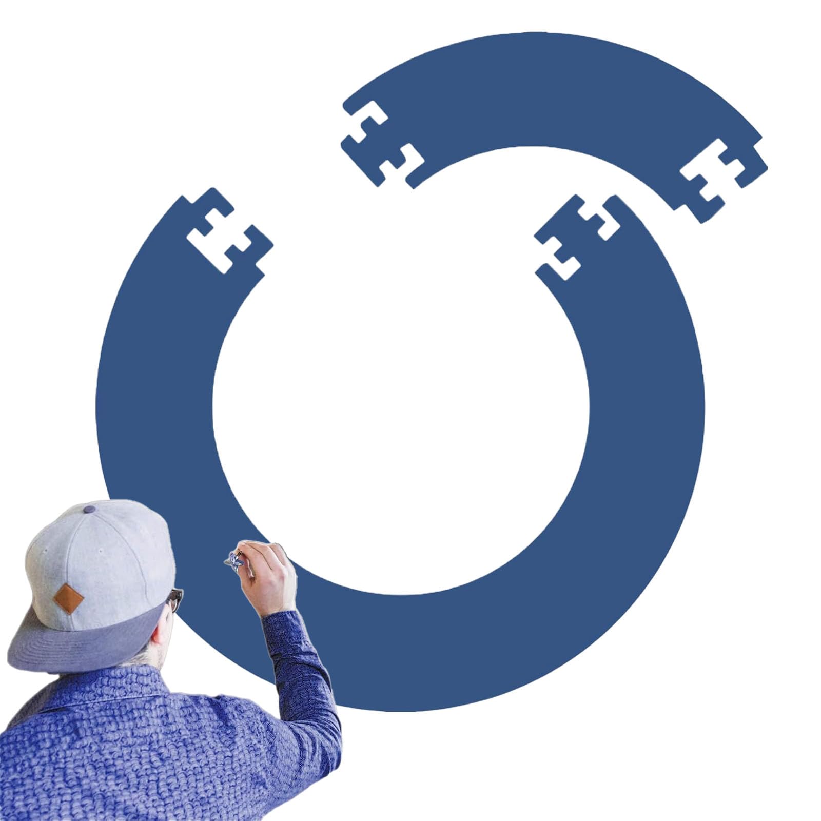 Dart Catchring Surround, anello di raccolta surround per la protezione della parete backboard e facile da trasportare