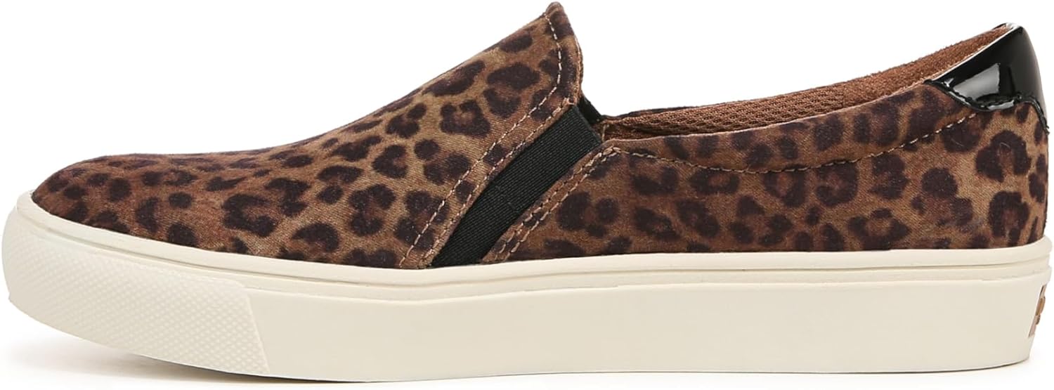Dr. Scholl's Shoes Womens Nova Sneaker Leopard Brown Micro 8 M