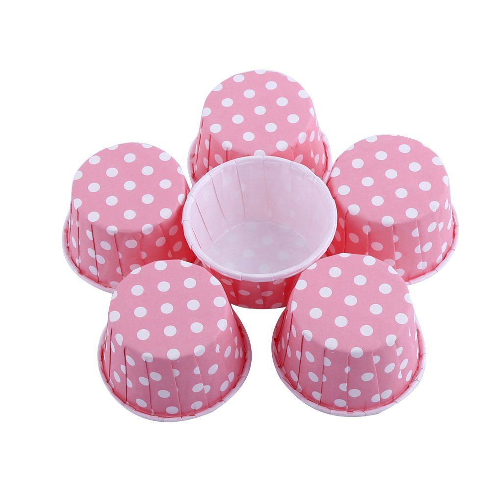 500PZ Pirottini Carta per Muffin Cupcake Torte Dolce Forno Decorazione Baking Cup
