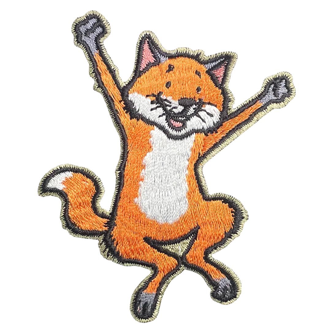 Pawprint Family | Fox Character Sew on Patch | Percy The Park Keeper Official Merchandise