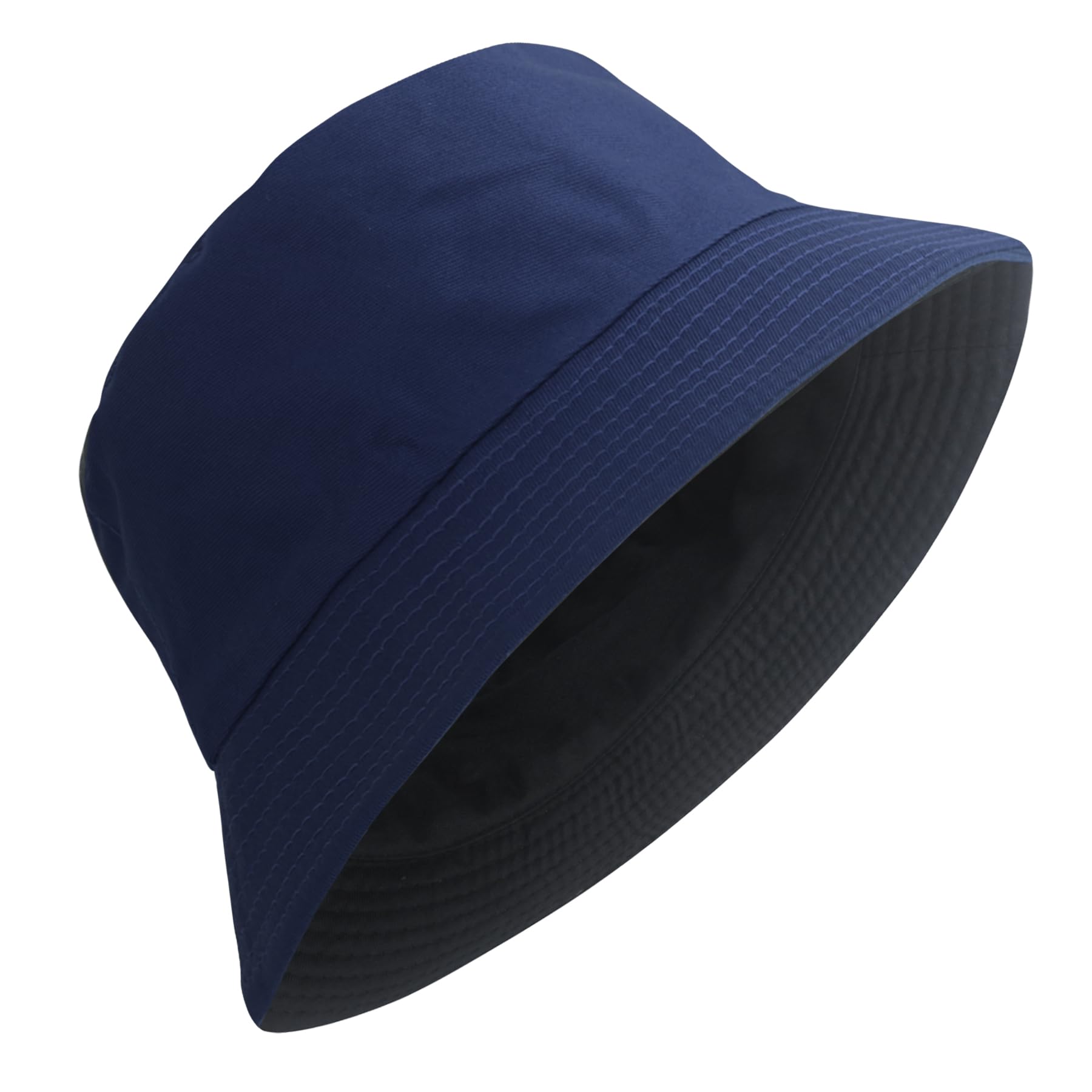 PFFY Reversible Bucket Hat for Women Men Cotton Sun Beach Fishing Cap
