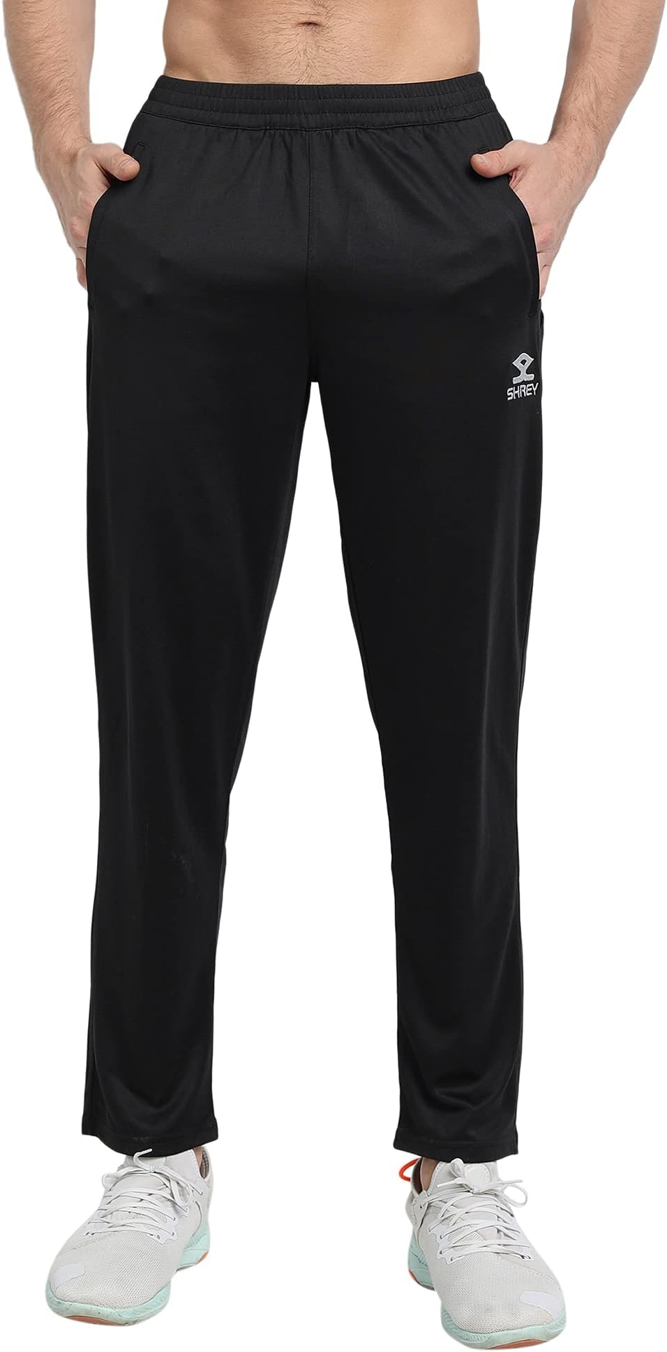SHREYCricket Premium Coloured Trousers (M, Black)