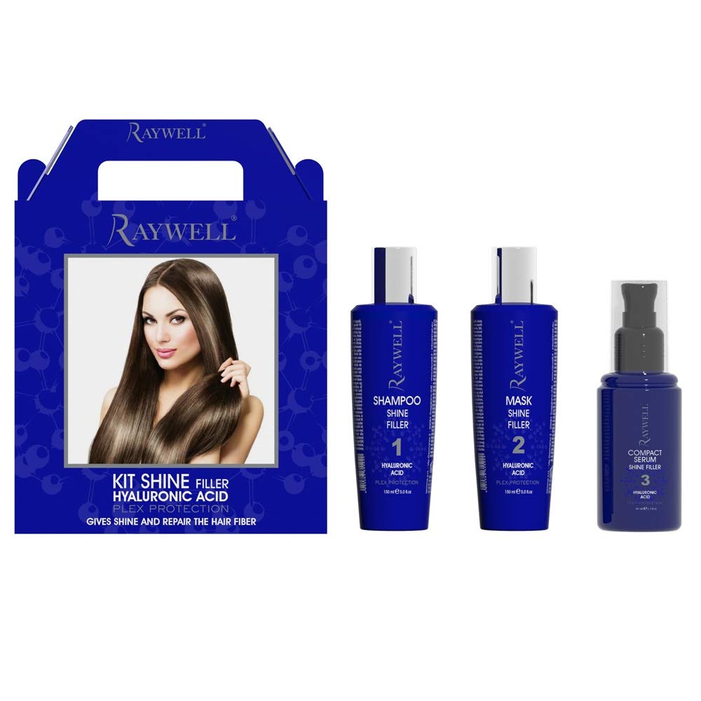 RaywellKit Shine Filler Hyaluronic Acid Plex Protection