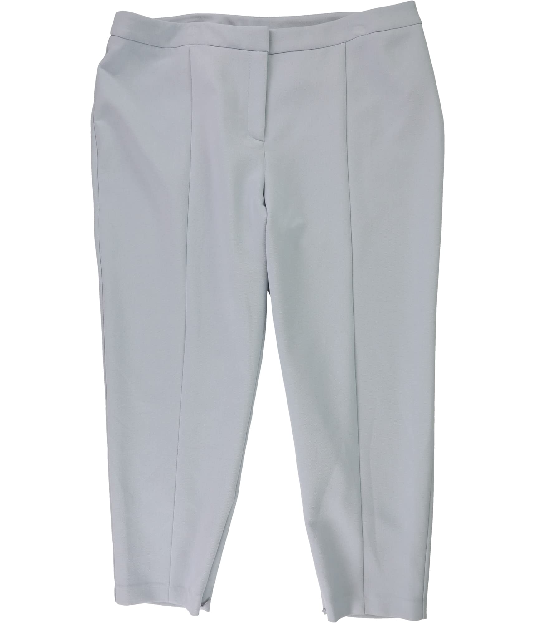 Alfani Womens Zippered Hem Casual Trouser Pants Blue 14