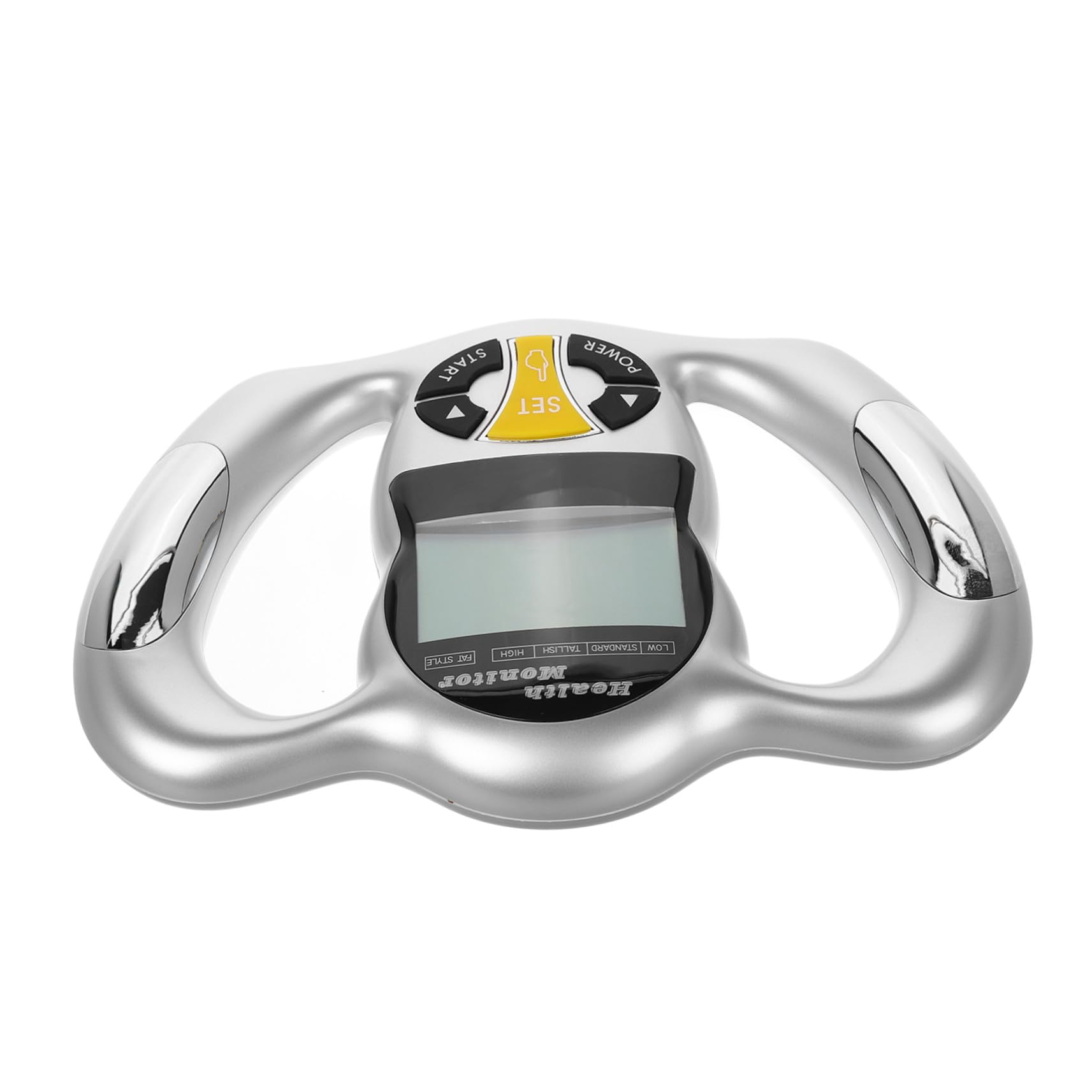 UKCOCO Medidor De Grasa Corporal Portátil Asa y Pantalla Lcd, Analizador Digital Bmi, Medición Precisa De Porcentaje De Grasa Para Salud y Fitness, Uso Doméstico y Profesional