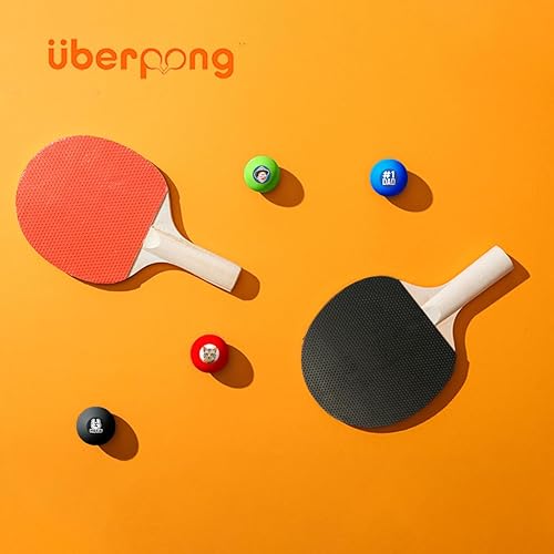 Miniatura 7 de Pala de ping pong grabada a medida  Raqueta de tenis de mesa personalizada con tu texto en el mango  Elige goma roja, negra o mixta aprobada por la