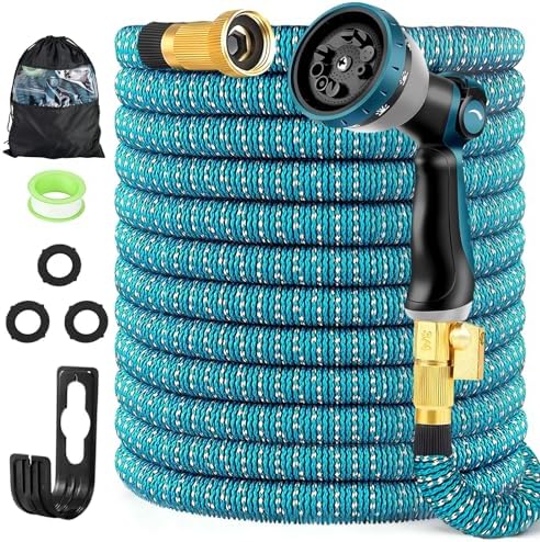 Expandable Garden Hose Water Hose 50ft,Flexible Garden Hose with ...