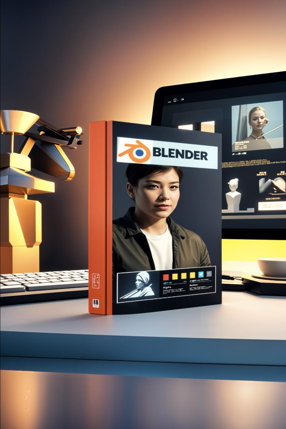 Livre Blender 3D modélisation guide pratique pour maîtriser la création d'objets