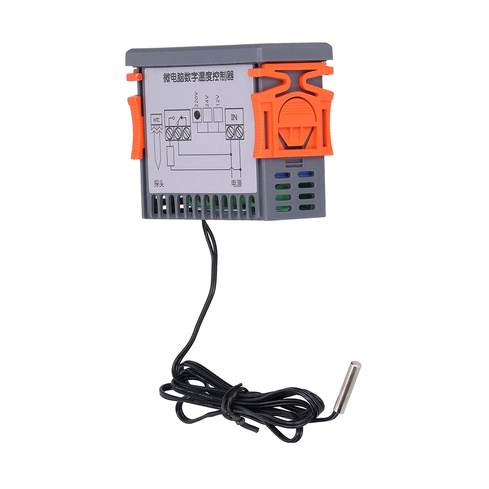 Termoregolatore Termostato Digitale Termostato Intelligente per Congelatori e Frigoriferi ABS 220V 10A