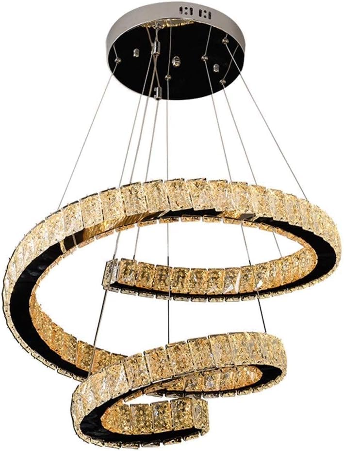 Lustre rond 60 cm pour éclairer une cage d'escalier sombre ou entrée