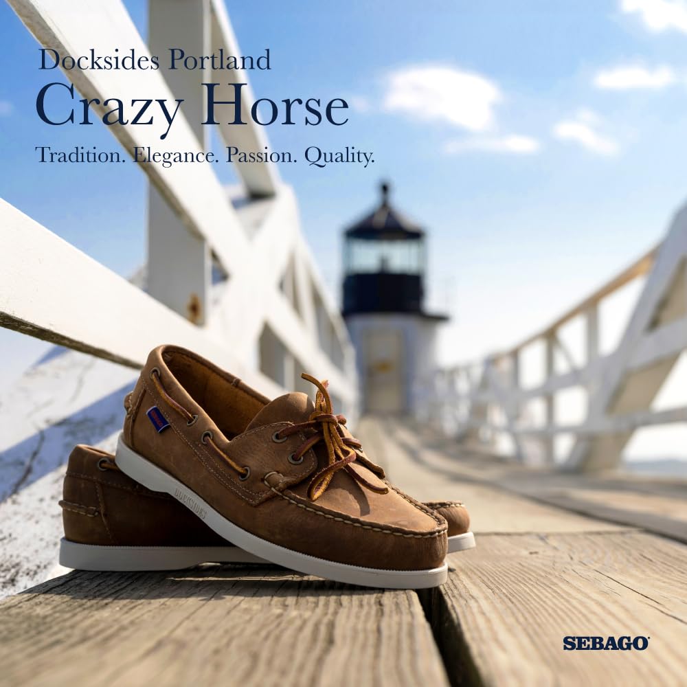 Sebago Docksides Portland Crazy H, Mokassins Homme