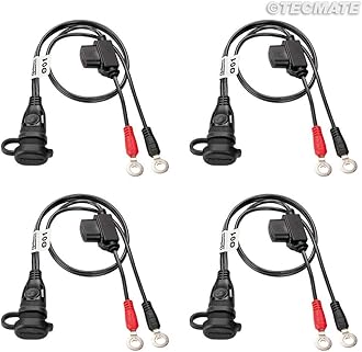 OptiMate Cable O-01x4, ring terminal harness, powersport