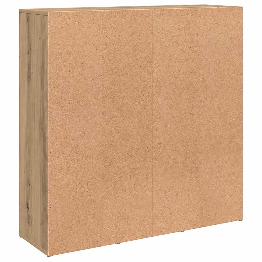 Generisch Bücherschrank Artisan-Eiche 98x29x97,5 cm Holzwerkstoff,Möbel,Regalsysteme,Bücherregale Bücherschränke-855967