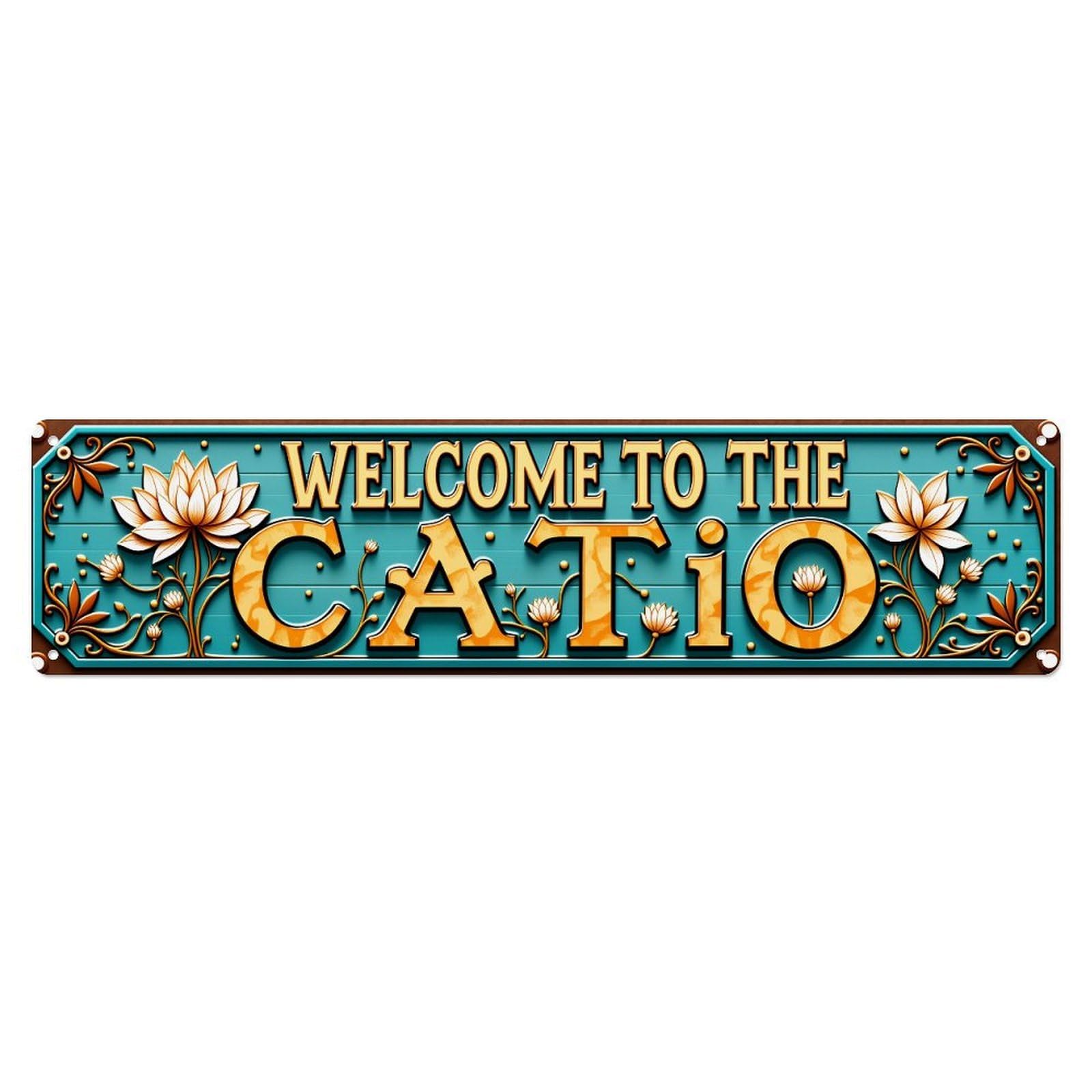 Floral Metal Sign Art Decor Tin Sign Vintage Metal Poster Retro Bar, Home, Man Cave, Kitchen, Laundry Room Wall Art Decor Gift 4x16 Inch