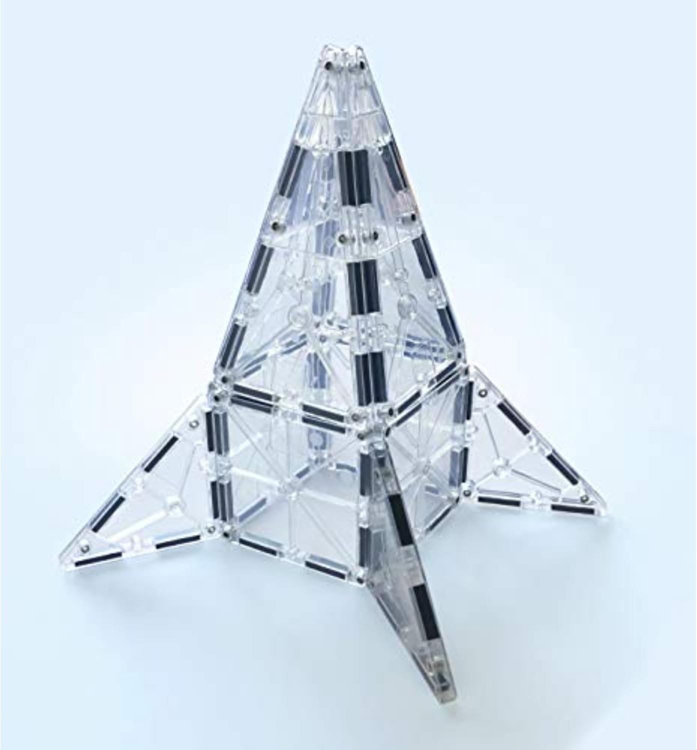 MAGNA-TILES Ice 16-Piece Magnetic Construction Set, The ORIGINAL Magnetic Building Brand