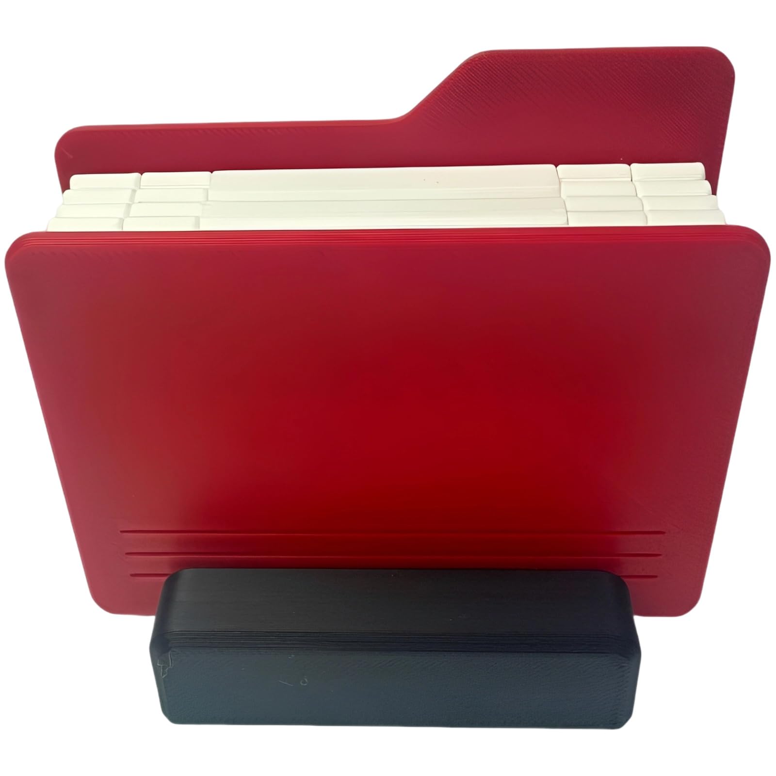 Álbum de fotos de escritorio para decorar la oficina con tus imágenes Instax favoritas en rojo