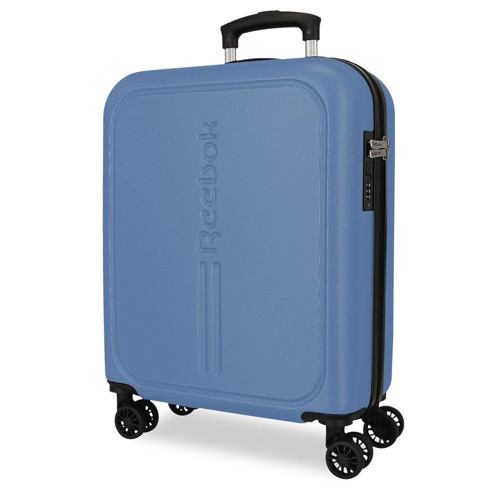 Reebok Valley, Bagaglio, interno con due scomparti, ABS un materiale resistente e leggero, 4 ruote girevoli, chiusura TSA. Di Joumma Bags
