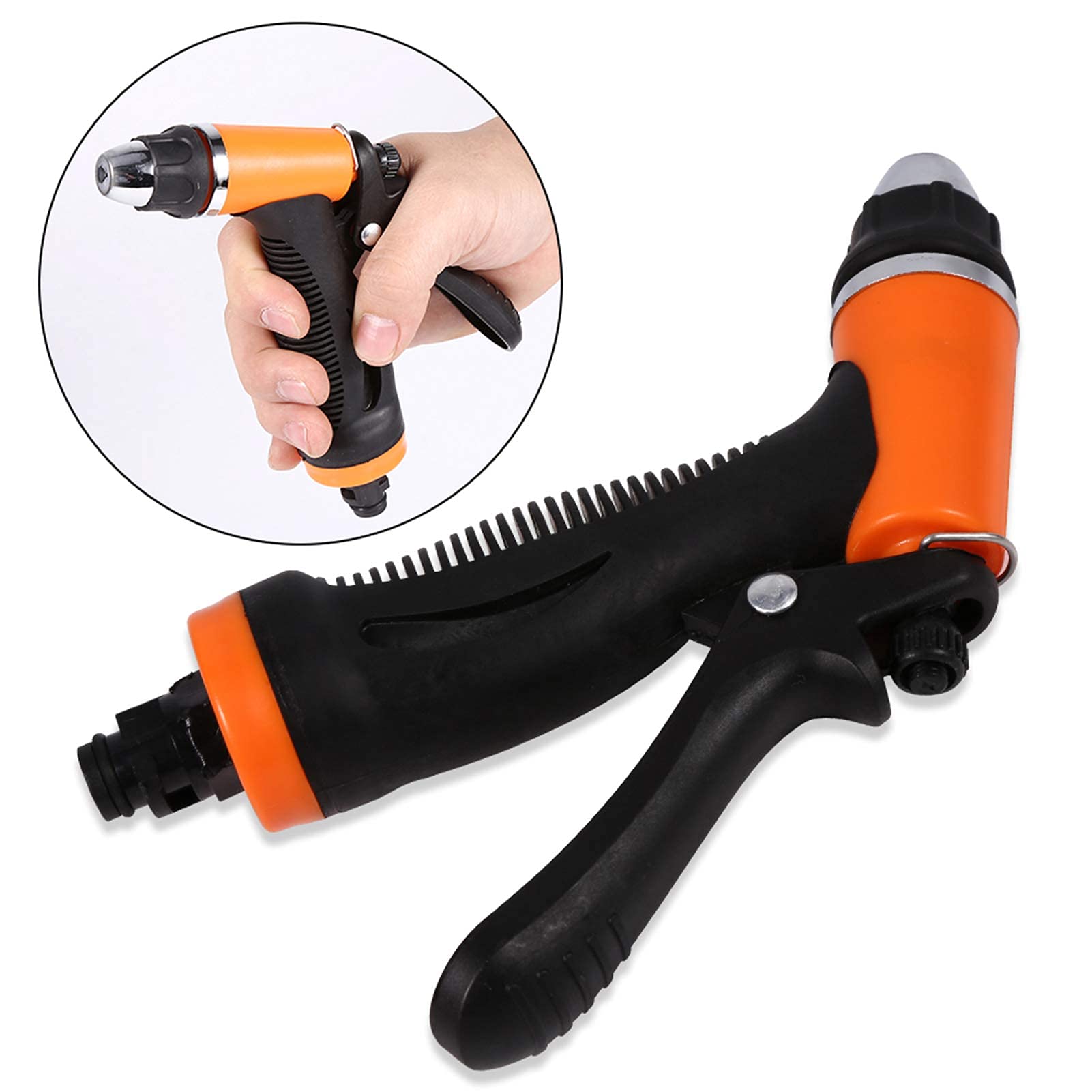 Ejoyous Pompa per Autolavaggio, Kit per Autolavaggio 12V Pompa dell'Acqua per la Pulizia della Lavatrice Autoadescante Elettrica Ad Alta Pressione
