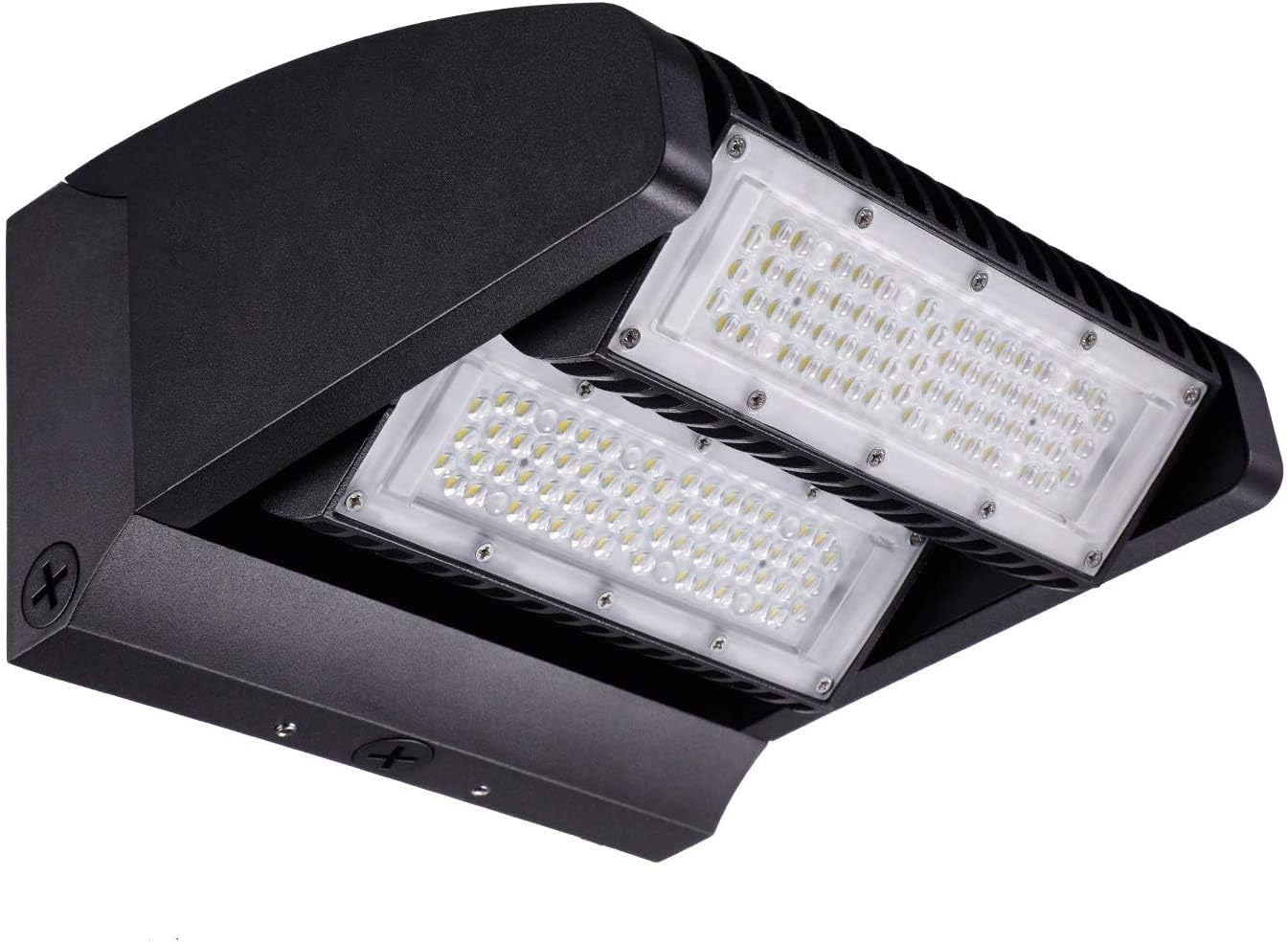 Hottest Sale LEONLITE 120W LED Wall Pack, Rotatable Adjustable Head, UL Listed, Isolated Driver, 500W Eqv., IP65, 15600LM, 5000K Daylight, Commercial Industrial Residential LED Full Cutoff Outdoor Wall Lights