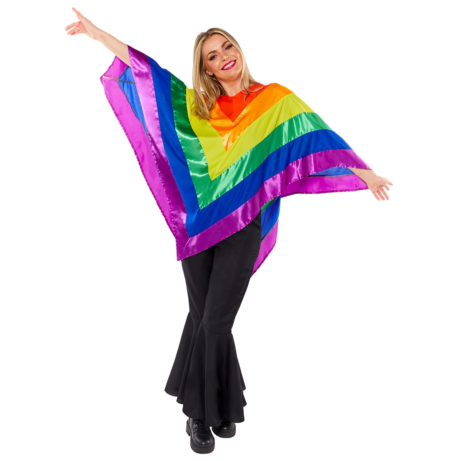 amscan 9918540 Poncho Adults Festival Fancy Dress Costume - One Size