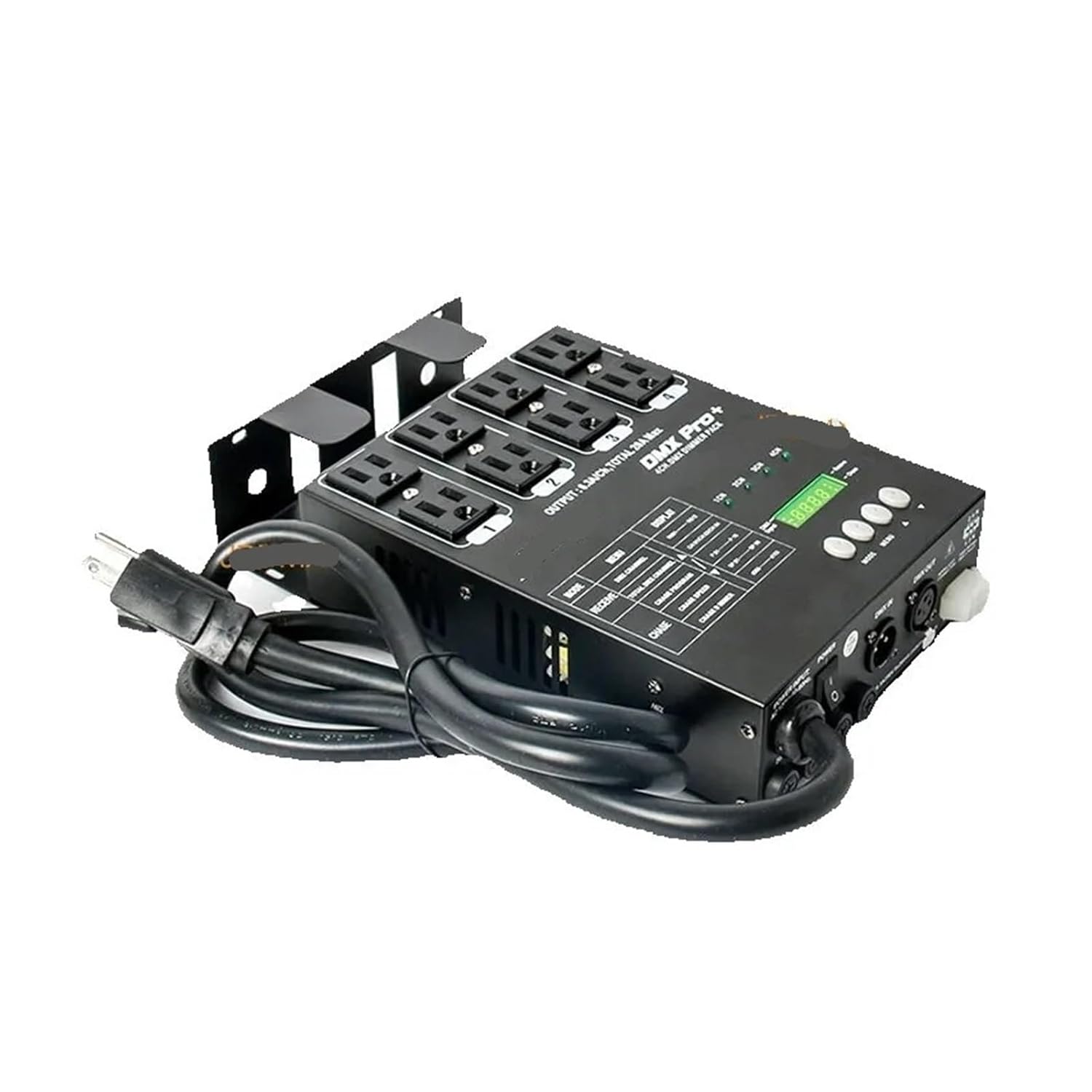 Stage Lighting 4-Channel dimmer Set dimmer Controller can Adjust Lighting Speed dimming or Switch Mode(EU)