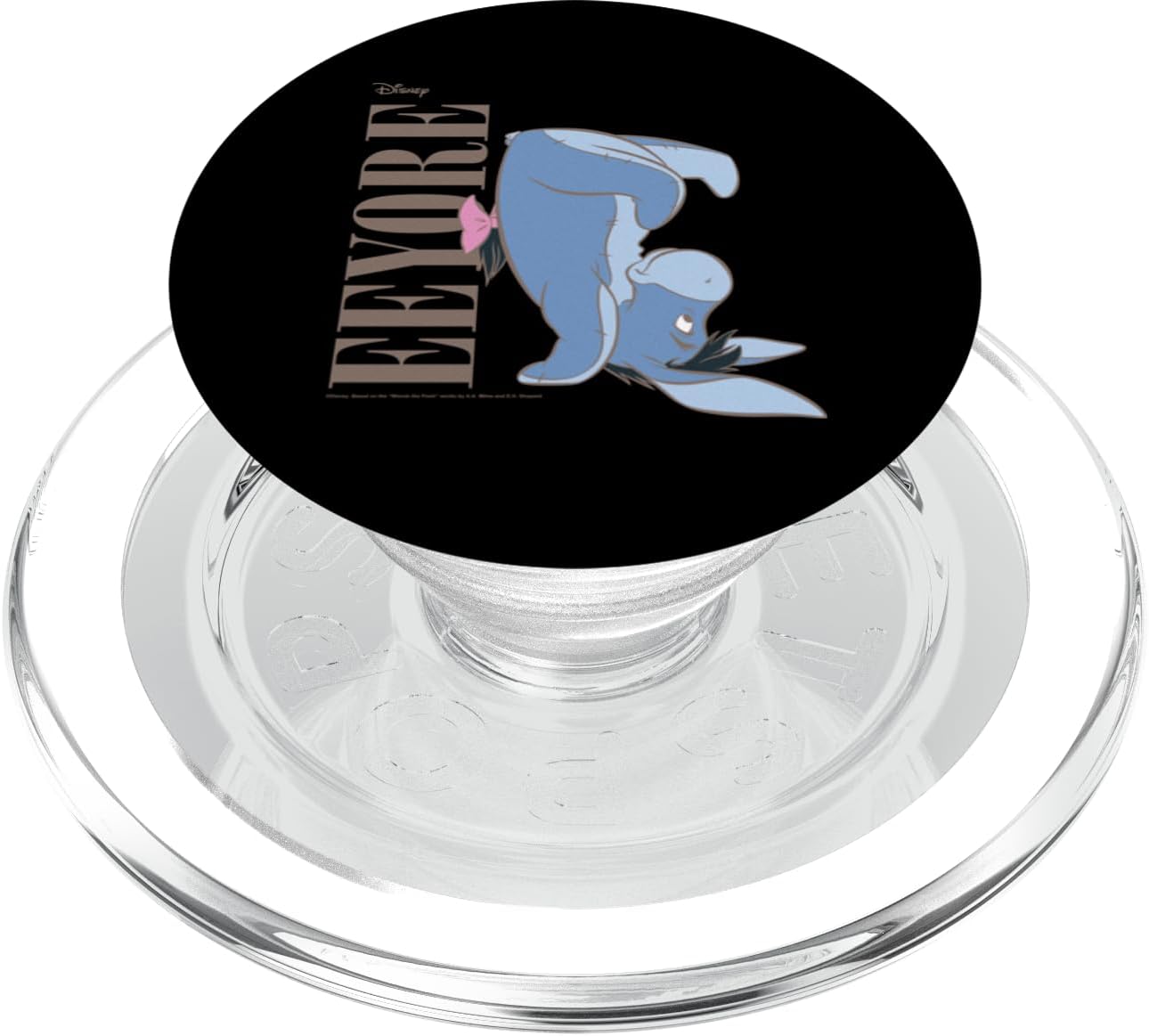 Winnie The Pooh - Eeyore Upside Down PopSockets PopWallet for MagSafe
