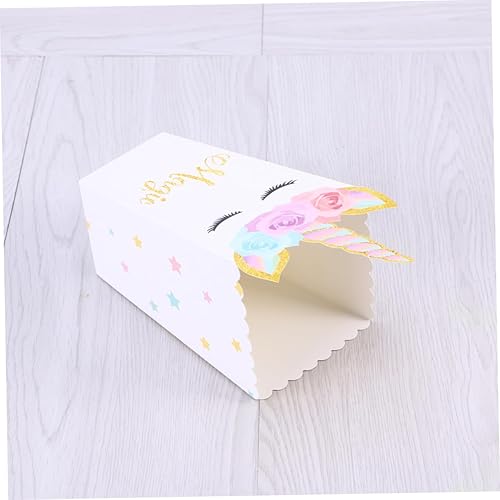Miniatura 8 de Bolsa de papel de palomitas de maíz, bolsa de comida de papel, contenedor de dulces para bebés, soporte para bolsa de palomitas de maíz, bolsa de
