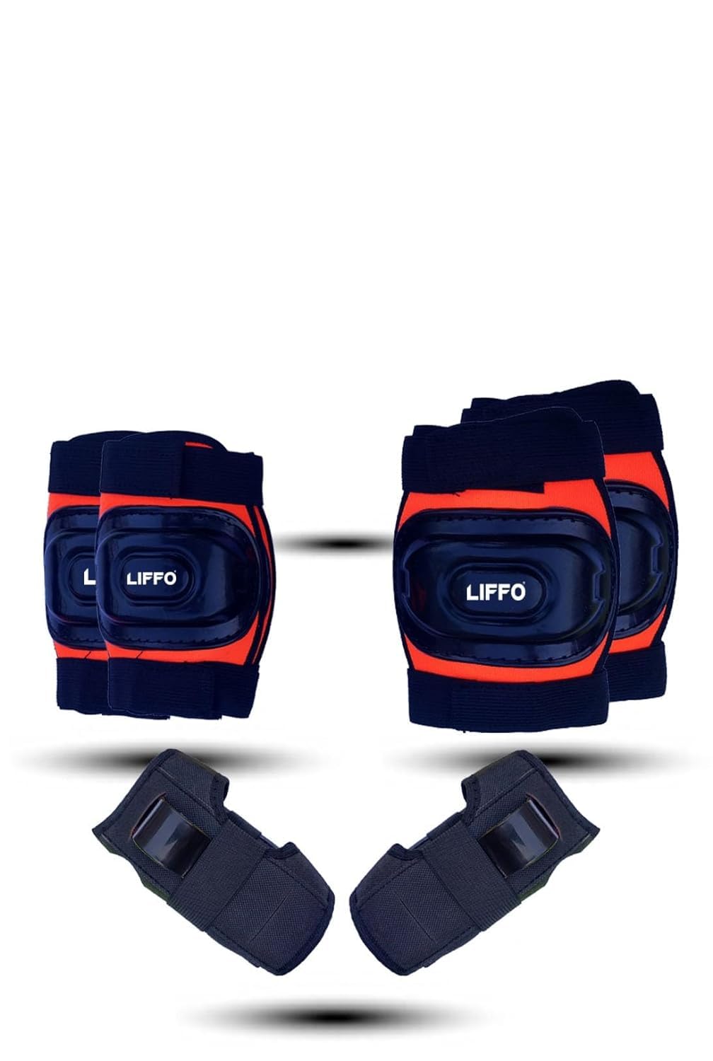 Liffo® Protective Set Guard Protection kit with Knee, Elbow and Wrist Guards (Set of 6) Suitable to Kids of Age 6-15 Years for Skating, Cycling, Roller Skating (Small) (B0D3BK9VS5) Amazon Price History, Amazon Price Tracker