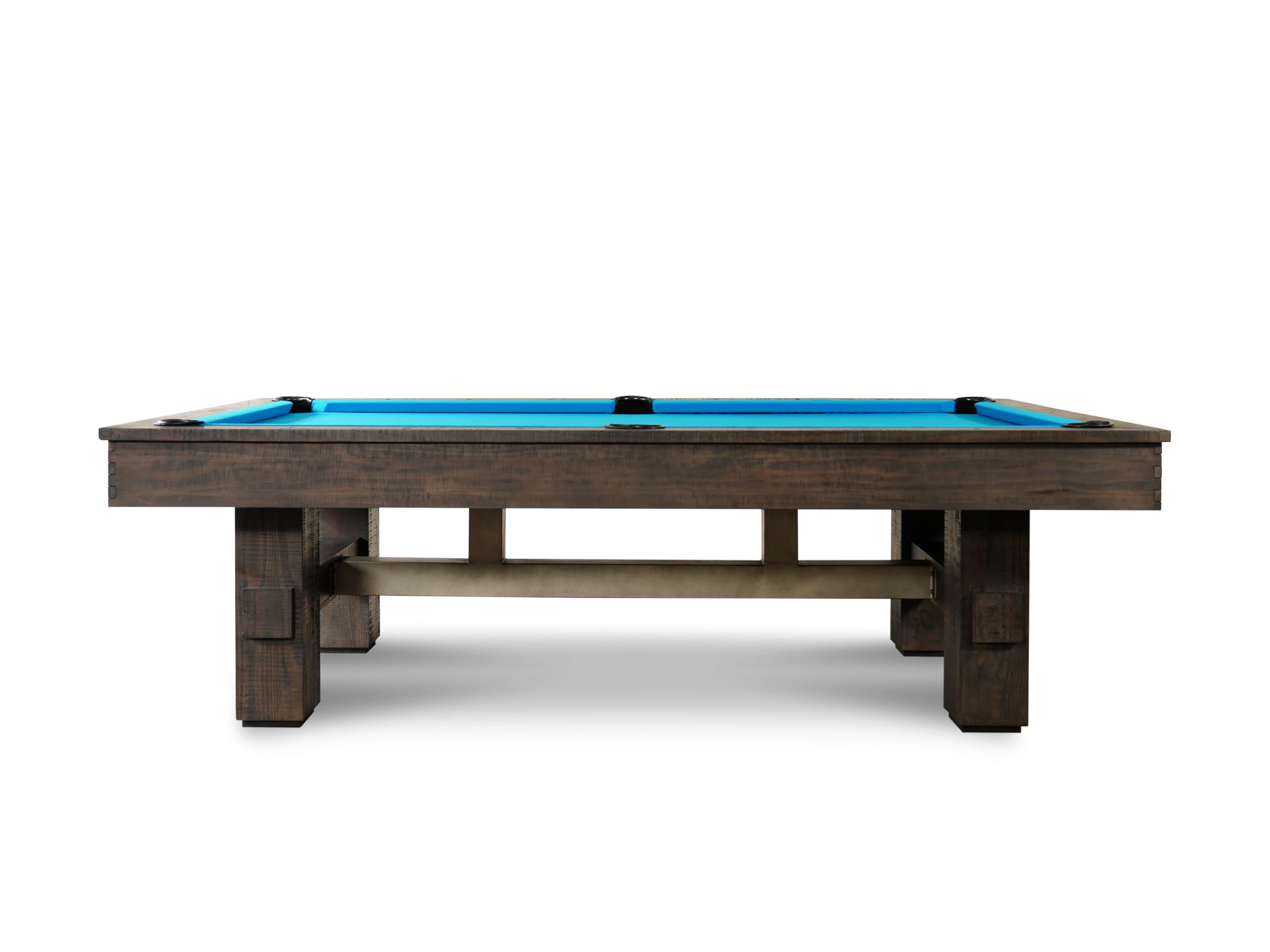 Nixon Billiards - Kemp Slate Billiard Pool Table (Weathered Slate, 8 ft)