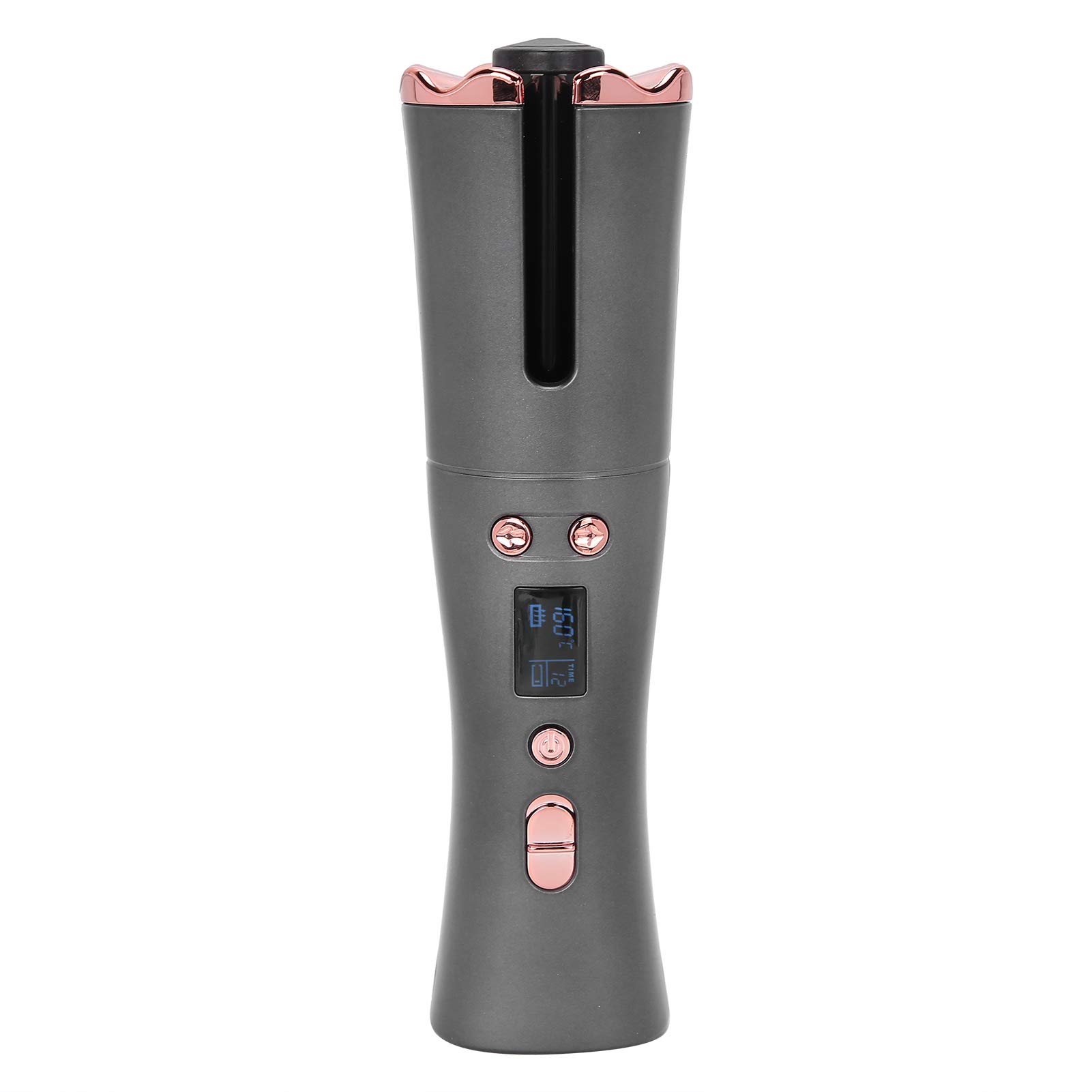 Automatyczna Lokówka USB Akumulator Bezprzewodowy LCD 6 Biegów Lokówka do Włosów Lokówka do Włosów Automatyczne Obracanie o 360 Stopni Inteligentna Lokówka Zmniejsza Kędzierzawienie Włosów