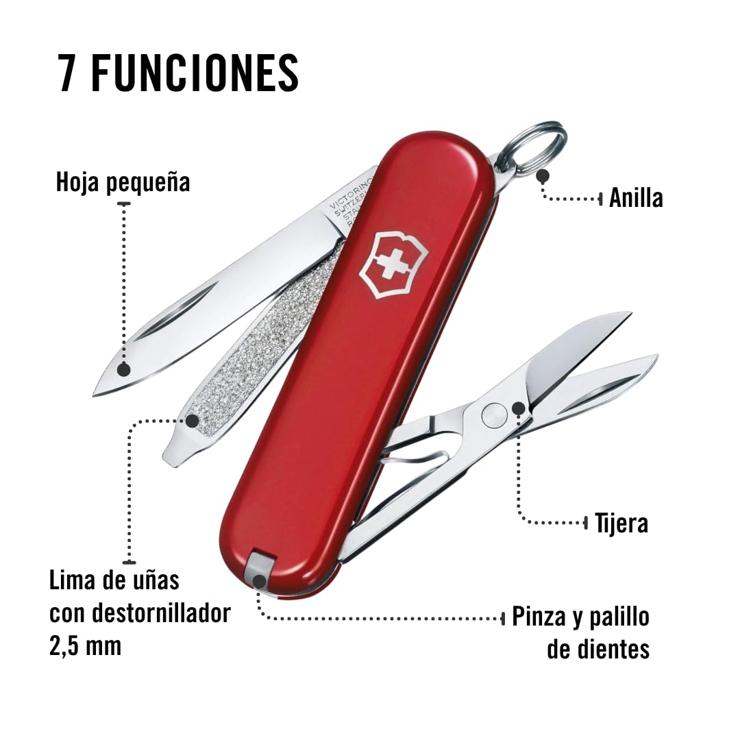 Amazon.com : Victorinox Classic SD Red - Swiss Army Pocket Knife