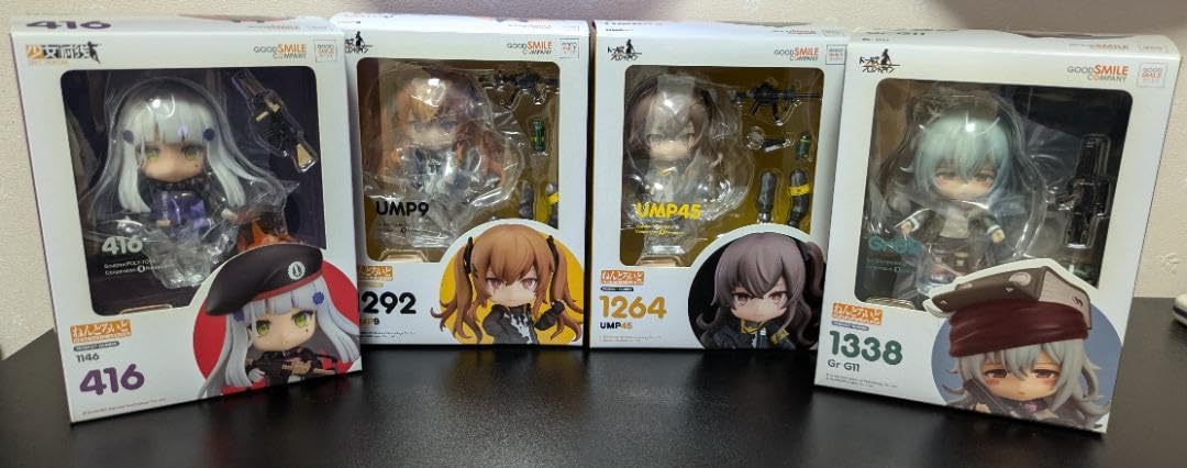 Figma ドールズフロントライン 404小隊セット Amazon | ドールズフロントライン 404小隊 公式可動フィギュア 4