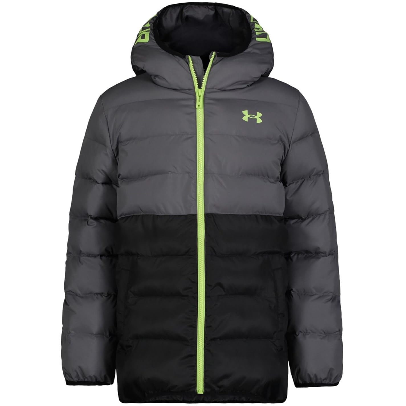Under Armour Kids Pronto Puffer Jacket Baby Rock/Black 3-4 Years